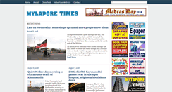 Desktop Screenshot of mylaporetimes.com